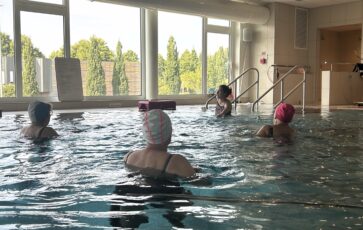 Image illustrant Aquacircuit : un entraînement complet et dynamique dans l’eau